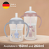 NUK Perfect Match Straw Learner Bottle - Bears