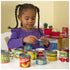 Melissa & Doug - Grocery Cans - 10 Stackable Cans with Removable Lids