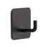 Square Hooks, Black, D/S Tape, 3 Pieces