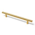 Hollow Barrel Handle, Titanium Gold, 160mm