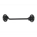 Cabin Hook, Stainless Steel, Black, 150mm