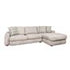 Spruce 2 Piece Chaise Leo Pearl Lounge Suite
