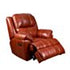 Masindi Recl Full Leather Berlin Tan