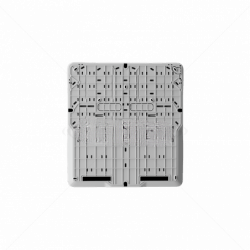 Ajax Fibra Case – White Enclosure (430 × 400 × 133 mm) for Wired Modules
