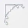 Coma Shelf Bracket, White, 200mm x 200mm