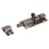 Barrel Bolt, Straight, Chrome Plated, 75mm