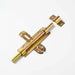 Tower Bolt, 250mm, Yellow Passivate