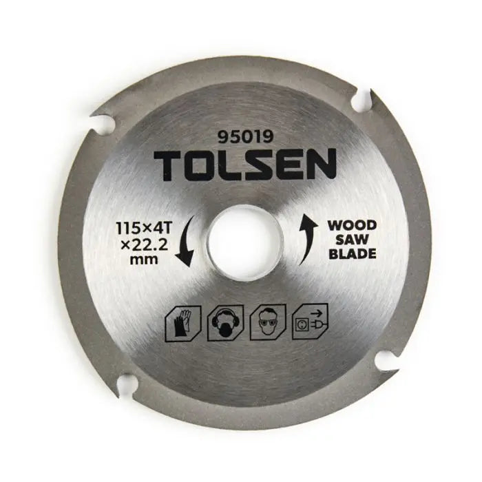 Angle Grinder Wood Blade, 4T, 115mm x 22.2mm