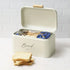 Breadbin, Metal, Ivory, 305mm x 207mm