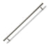 Steel Barrel Handle, Brushed Satin Nickel, 128mm
