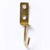 Multi-Purpose J Hook, Flat L Plate, Yellow Passivate