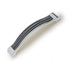 Kida Handle, Black, Chrome Plated, 128mm