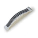 Kida Handle, Black, Chrome Plated, 128mm