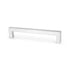 Square Handle, Hollow, Stainless Steel, 160mm