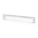Square Handle, Hollow, Stainless Steel, 224mm
