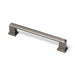 Elland Handle, Brushed Black, 128mm