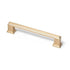 Elland Handle, Brushed Gold, 128mm