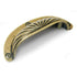 Shell Cup Handle, Antique Brass, 64mm