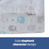 Snuggletime Mink Sherpa Blanket Blue