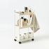 Storage Cart, 3 Tier, Plastic, 340mm x 210mm x 670mm