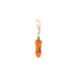 Flamingo Waris Hanger Carrot Orange & Loofah Dia. 4.5X23cm
