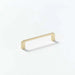 Anfield Handle, Brushed Gold, 96mm