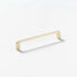 Anfield Handle, Brushed Gold, 128mm