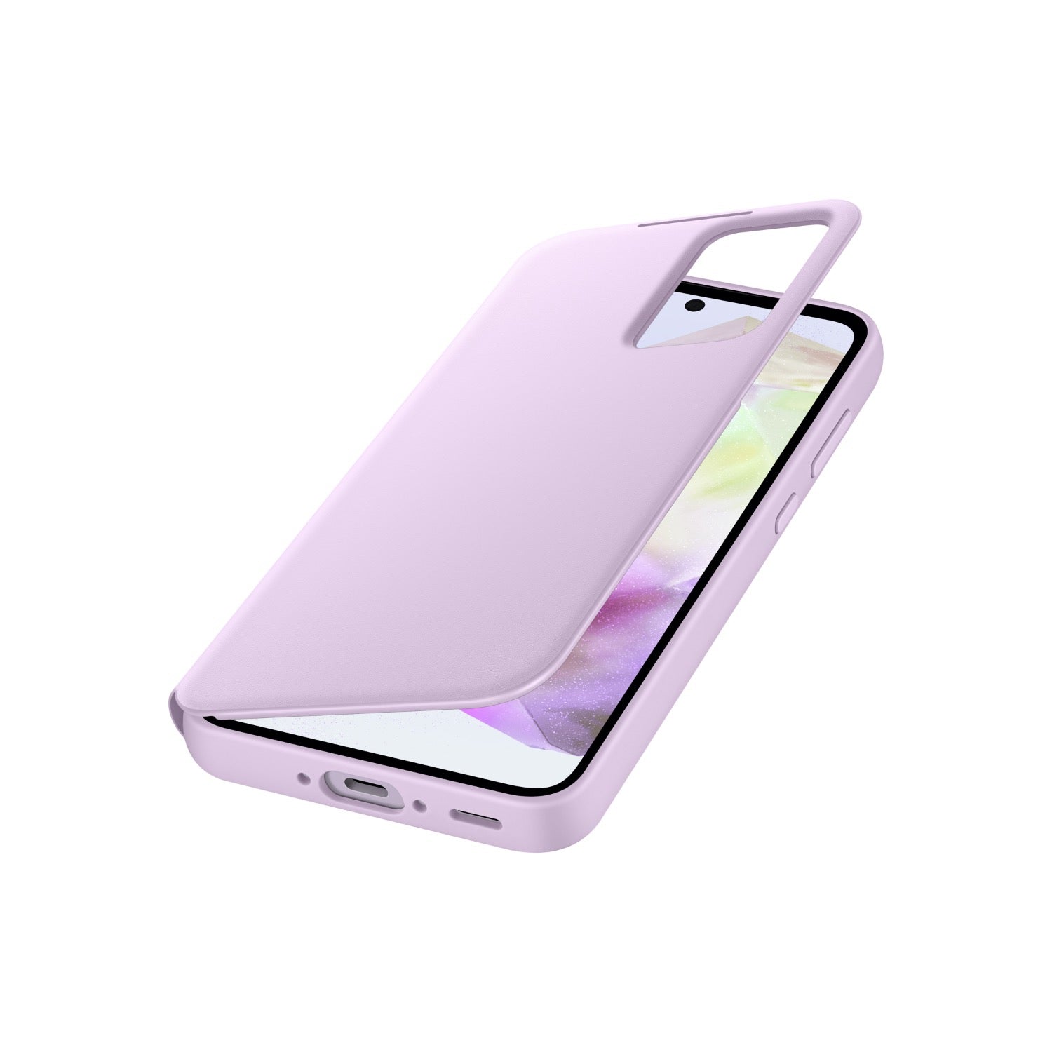 Samsung Smart View Wallet Cover - Samsung Galaxy A35 5G - Lavender