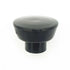 Cone Knob, Plastic, Black, 40mm