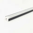 LED Profile, Surface Mounted, Black, 17.5mm x 6.8mm x 3m