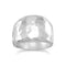 Hammered Cigar Band Ring