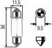 Hella Bulb C5W 12V 5W (8Gm-002092-121)