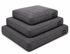 Petworld Luxury Corduroy Square Dog Bed With Removable Cover