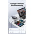 UGREEN 4 Port GaN Wall Charger With Cable - Grey