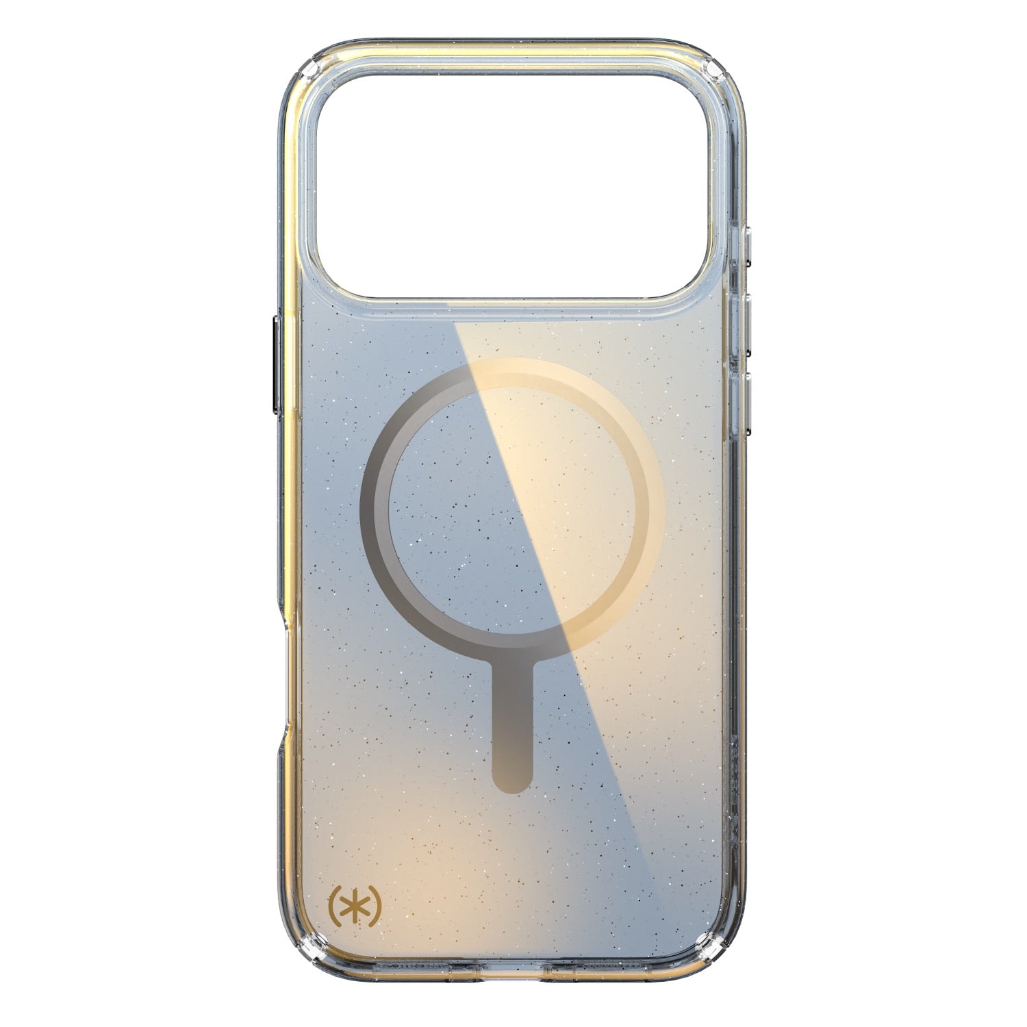 Speck Presidio Lux MagSafe Case - Apple iPhone 17 Pro Max - Silver Glitter