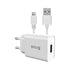 Snug Lite 1 Port Home Charger With Micro USB Cable 2.1AMP