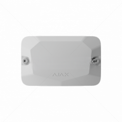 Ajax Fibra Case – Ultra-Compact White Enclosure (106 × 168 × 56 mm)