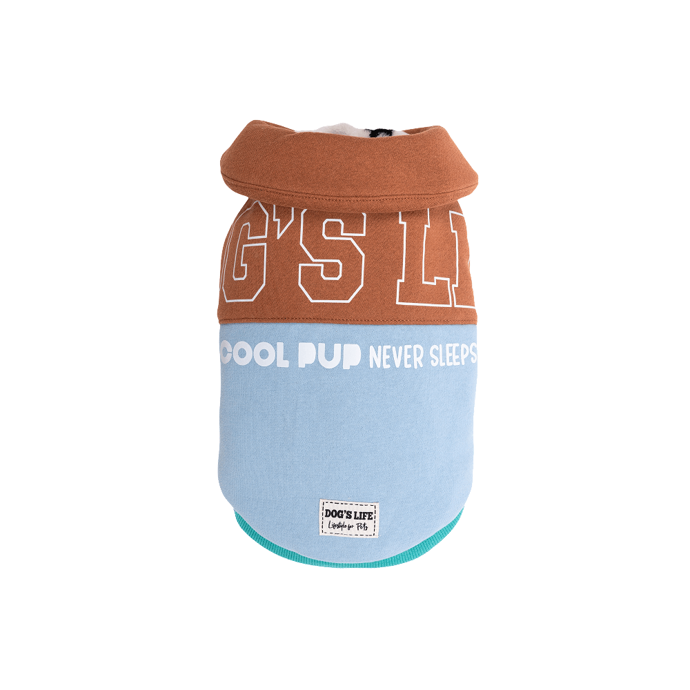 Dog's Life Cool Pup Never Sleeps Cape Brown