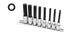 8Pc 1/2 Drive Hex Bit Socket Set 100Mm (6-19Mm) AMPRO T33233