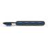 Port USB3.0 to 4 x USB3.0 5Gbps 4 Port Hub - Black