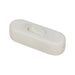 Through Switch, White Plastic