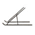 Port Connect Travel Foldable Notebook Stand