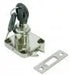 Slam Lock, 40mm, Key Different, Chrome Plated