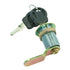 Cam Lock, Offset, 30mm, Key Alike, Chrome Plated, 003 Green