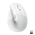 LOGI LIFT Vertical Ergonomic Wireless Mouse/Logi Bolt USB Receiver - Off-white