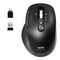 Port Connect Business 2.4GHz Rechargeable Bluetooth Wireless Mouse - Black