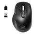 Port Connect Business 2.4GHz Rechargeable Bluetooth Wireless Mouse - Black