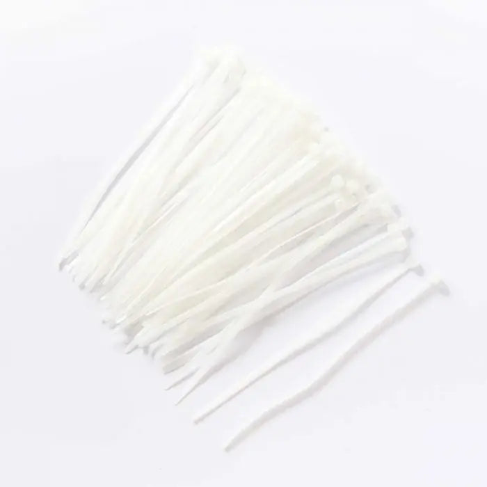Cable Ties, Natural, 3.6mm x 150mm, 100 Pieces