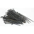 Cable Ties, Black, 2.5mm x 100mm, 100 Pieces