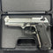 Blow F92 Shiny Chrome|Mat Chrome Blank/Pepper Gun (Semi Auto|15+1|9mm PAK)